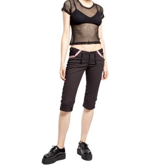 TRIPP NYC Pinstripe Capri Size 3 - Picture 1 of 8